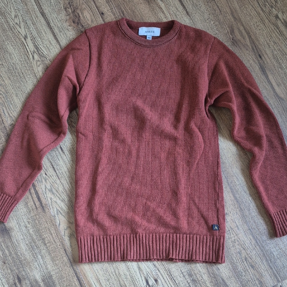 Womens Anian  Rust Sweater. Worn A Few Times, Warm, Comfy